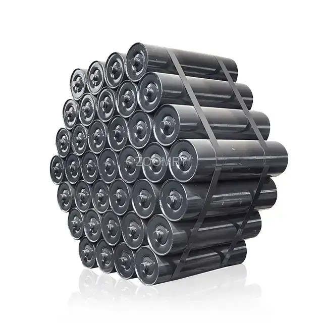 What is a conveyor idler?