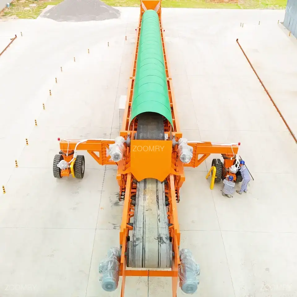 Tracked Radial Stacker