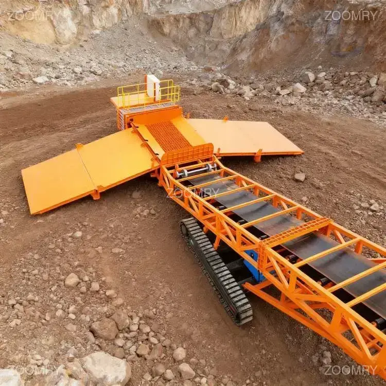 ZRLS-TU1400 Mobile Truck Unloader (2-Lane)