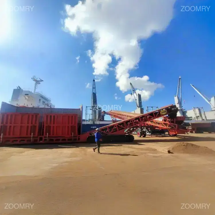 ZRLS-TU1800 Mobile Truck Unloader (4-Lane)