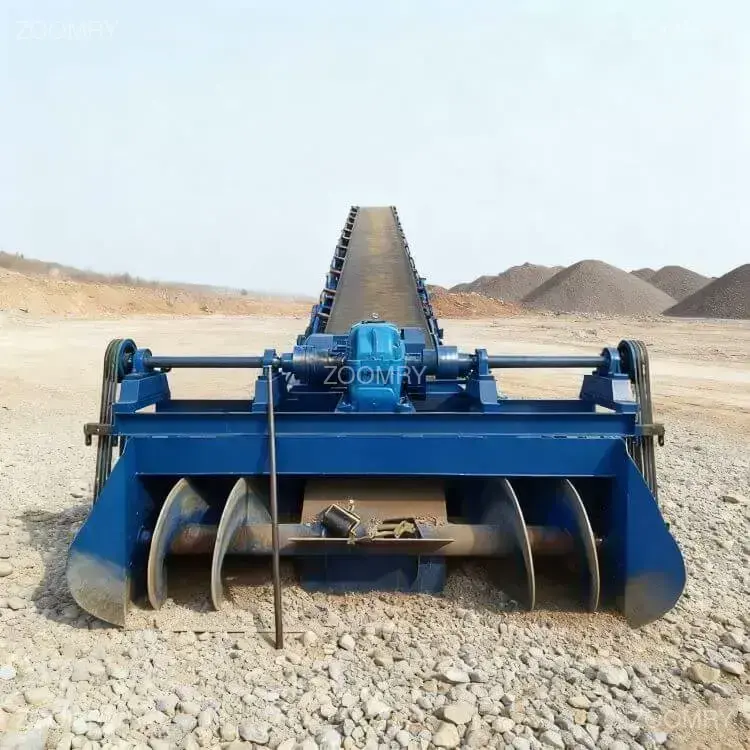 What is a spiral scraper conveyor?