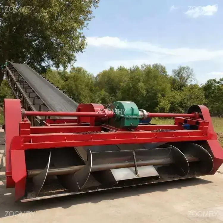 Spiral Scraper Conveyor for Loading