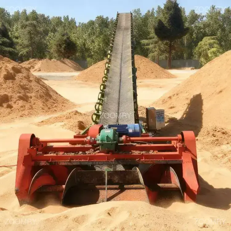 Tracked Spiral Scraper Conveyor