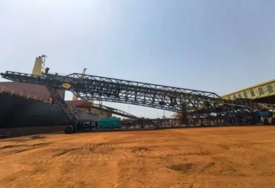 Mobile Shiploader and Hopper Feeder Solution for Palm Kernel Shell/Palm Kernel M